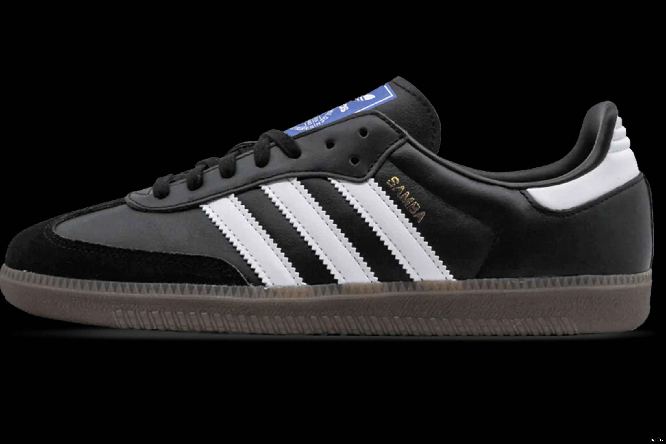 'Black adidas Gum' OG Samba 0710
